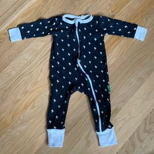 Parade Organics 2-Way Zip Romper - Long Sleeve